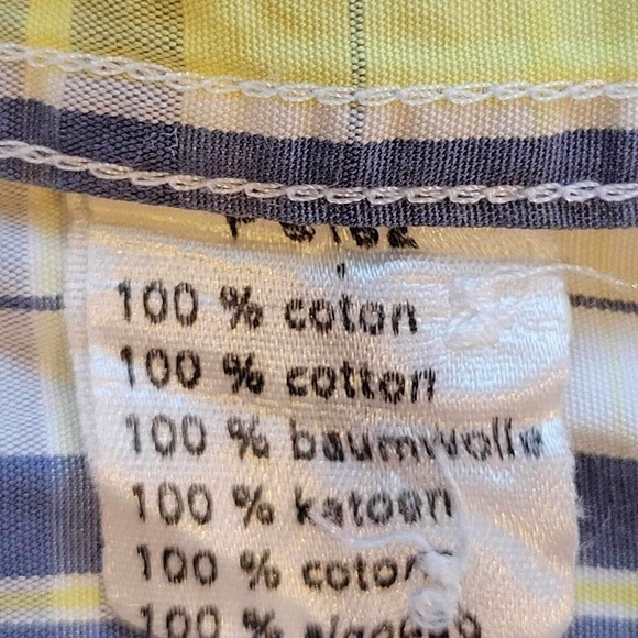 Lacoste Men’s Shirt L 42 White Regular Fit LS Button Up Cotton Pocket Logo - Picture 5 of 10